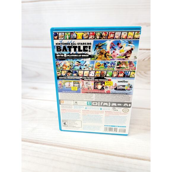 Super Smash Bros. Nintendo Wii U Complete in Box CIB Tested Disc Excellent - Picture 5 of 9